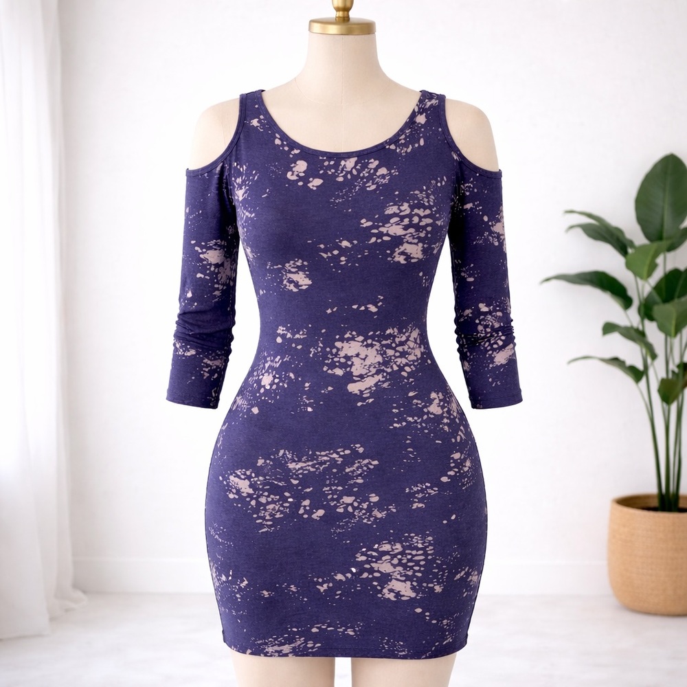 TOPSHOP marbled dress